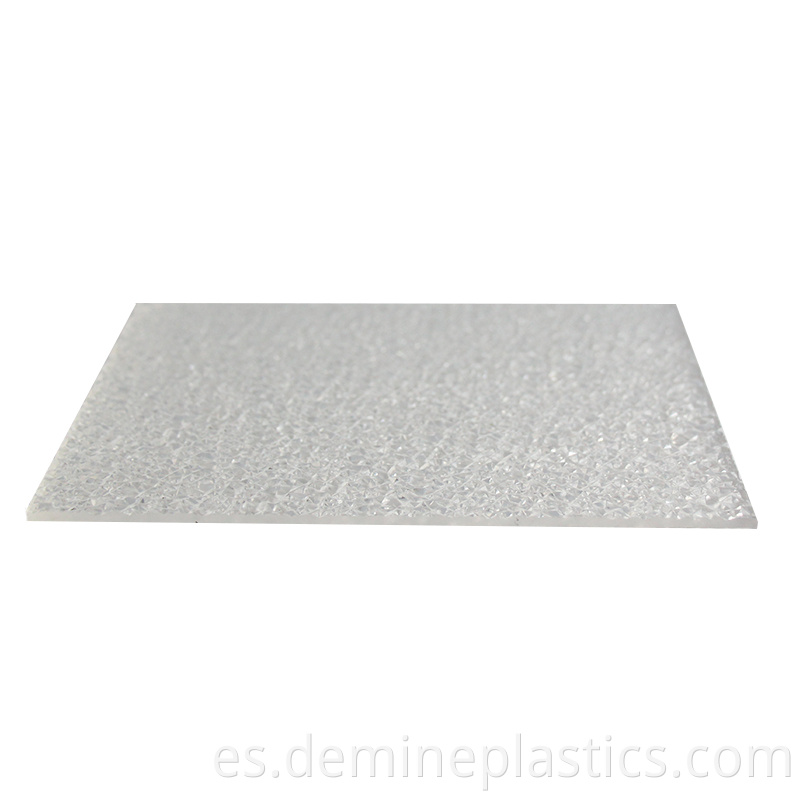 Clear Embossed Sheet Plastic